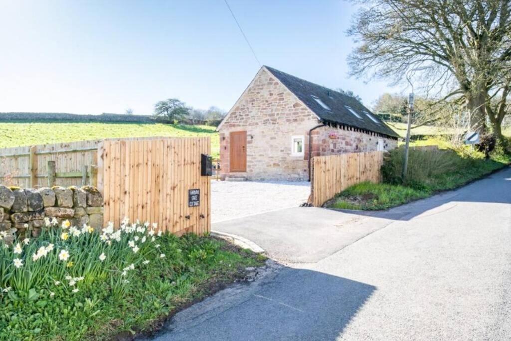 Luxury Detached Peak District Stone Barn - Dog Friendly Villa Hazelwood Exterior foto